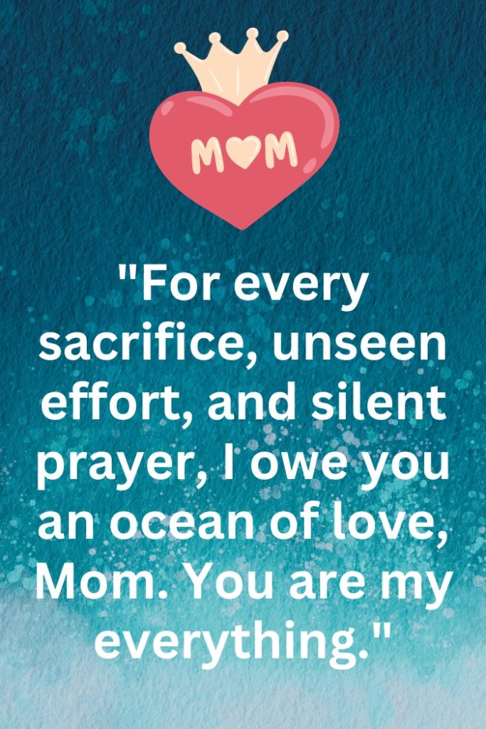Heart Touching ‘I Love You Mom’ Quotes & Messages