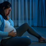 what happens when mother cries during pregnancy photo
