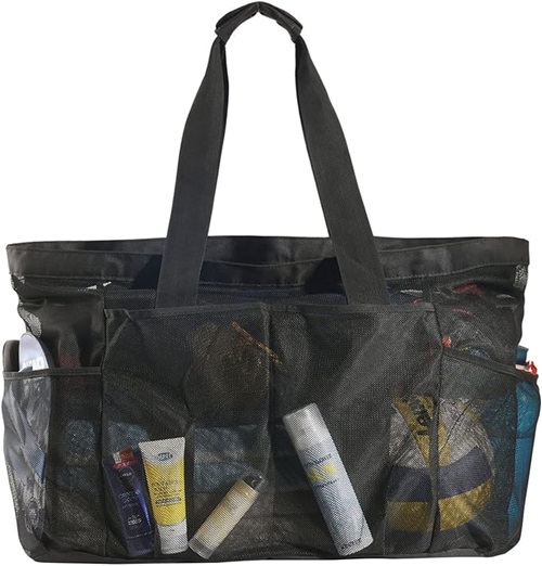 Extra Large Mesh Beach Pool Tote Bag for Family