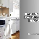 best places to put microwave in kitchen